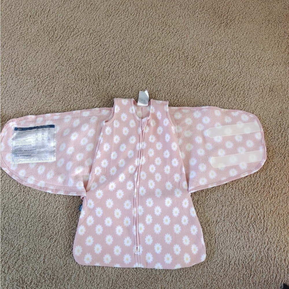 NWOT Halo Pink Daisy Kids Sleep Sack - Picture 2 of 5